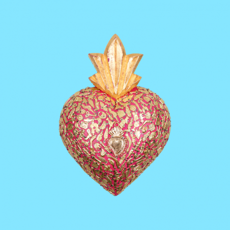 Maxi Cuore Sacro con Milagros