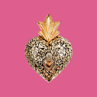 Maxi Cuore Sacro con Milagros