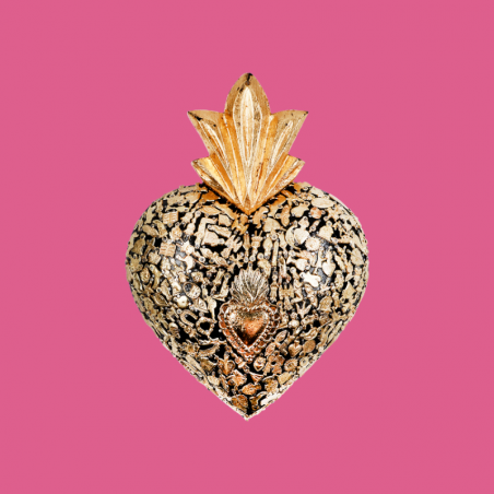 Maxi Cuore Sacro con Milagros