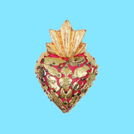 Mini Cuore Sacro con Milagros