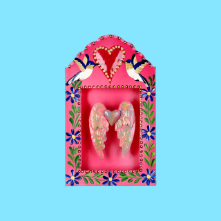 Teca con Ali Colibri