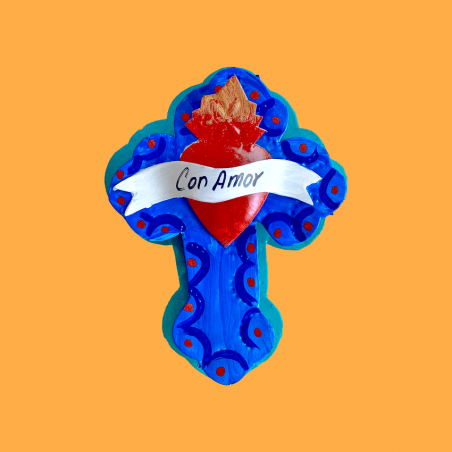 Croce con Messaggio d'Amore