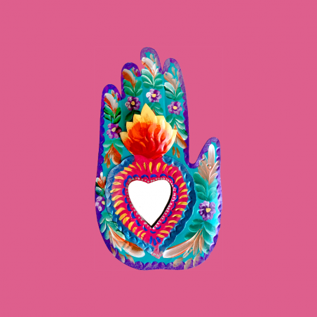 Mano Floreale con Specchio