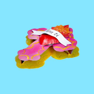 Croce con Messaggio d'Amore