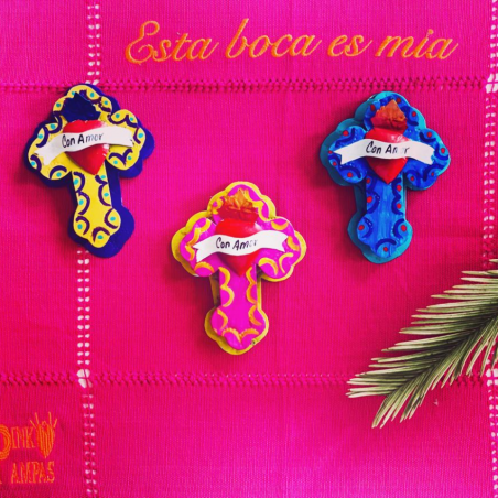 Croce con Messaggio d'Amore