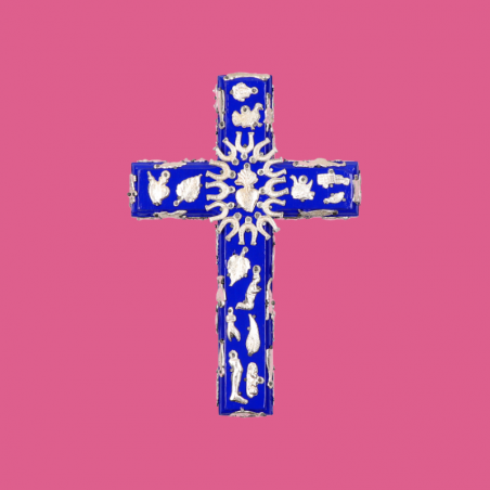 Croce in Legno con Milagros