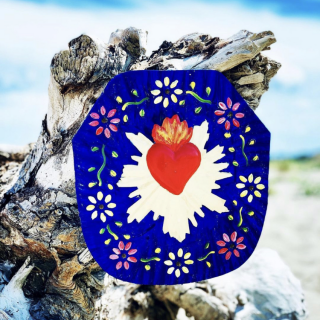 Placca Floreale Ex Voto