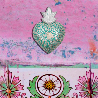 Maxi Cuore Sacro con Milagros