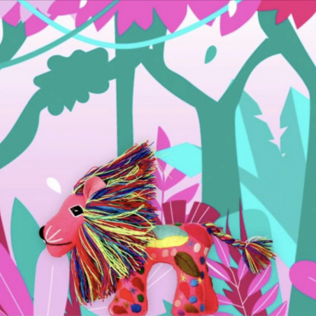 Leone Magico Ricamato