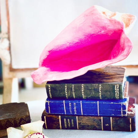 Scultura Conchiglia Tropicale