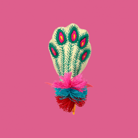 Pavone Magico Ricamato