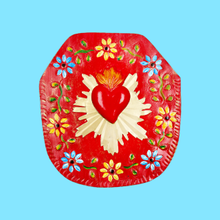 Placca Floreale Ex Voto