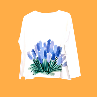 Blue Pampas Sweatshirt