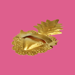 Corazon Love Phrase Gold...